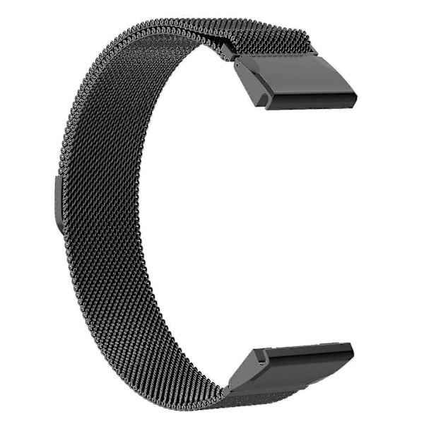 Milanese-ranneke Garmin Fenix 7 7X 7S 6 6X 6S Forerunner 955 255 -kelloihin, metallinen magneettinen rannekoru 26mm