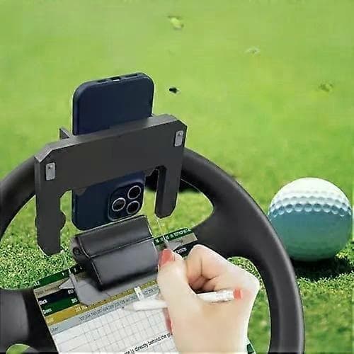 Sammenklappelig golfvognsrattelefonholder, til Club Car-vogn