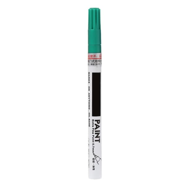Universal 0,7 mm til ekstra fin spids permanent maling metallisk markør pen DIY kunst