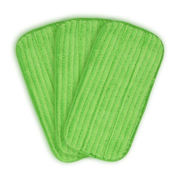 FOR Swiffer Sweeper -tasainen moppiliina, 12 tuuman uudelleenkäytettävä moppi