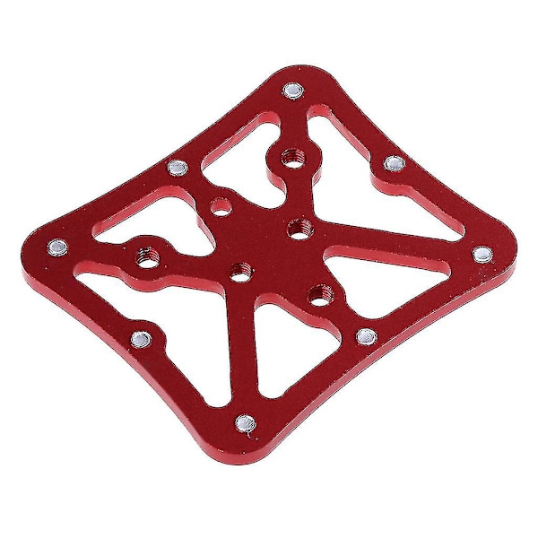 Sykkel Metall Klipsløse Sykkelpedaladapterplattform For Spd Red