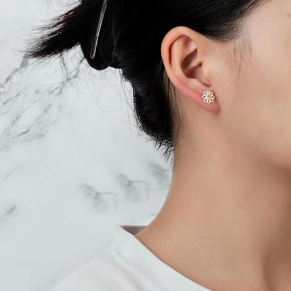 Daisy Stud Øreringe skabt
