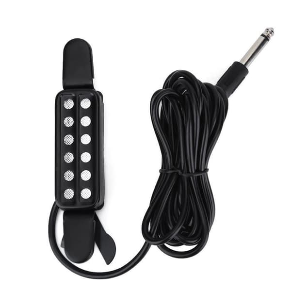 12 Lydhull Magnetisk Pickup Transduser for Akustisk Gitar Musikkinstrument Tilbehør