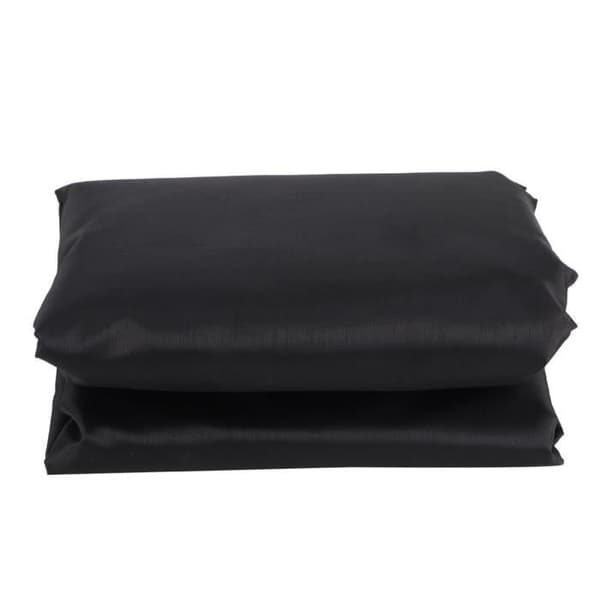 Fällbar sängöverdrag - Svart - Väderbeständig - Lättvikt - 102x33x104 cm