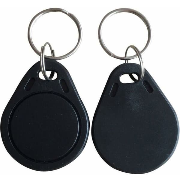 Parti af 10 RFID-badges 1356Mhz programmerbar MCT Android UID udskiftelig CUID-chip sort