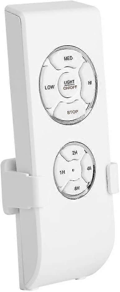 Universal Loftventilator Fjernbetjeningssæt 4 Timere 3 Hastigheder Lampe Timerstyring Trådløs Switch