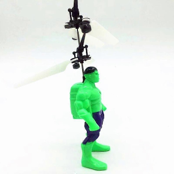 Legetøjs Induktionsflyvende Helikopter Speed Drone Legetøj BLÅ COD KK5555-God Hulk