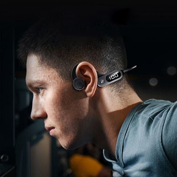 Bone Conduction Hovedtelefoner Trådløse Hovedtelefoner RØD Rød Red