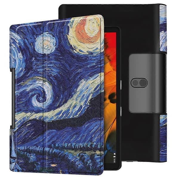 Läderfodral för Lenovo Yoga Smart Tab Multicolor Style A