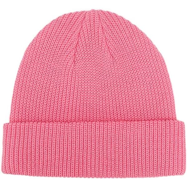 Slapp hatt vinter strikket lue myk varm skihue Un