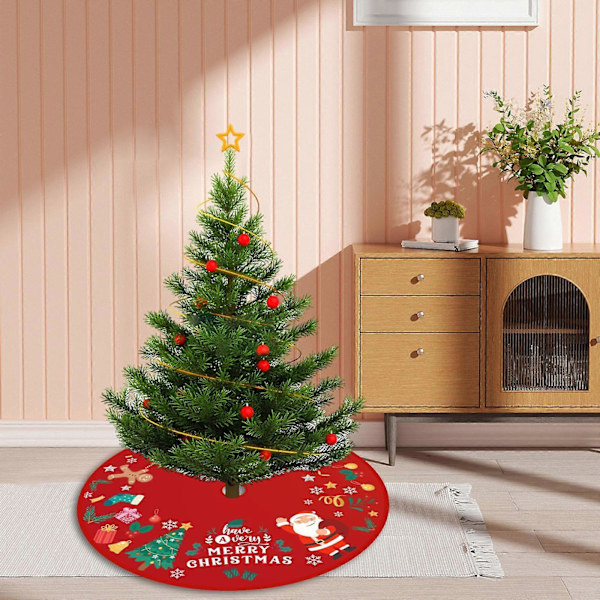 Julgransmatta Basöverdrag Julgransmatta Diameter 90cm Varm Jul Style E