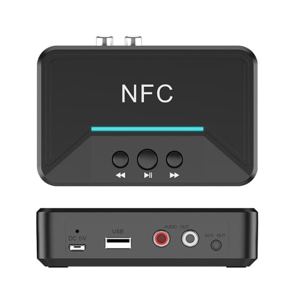 NFC5.0 Bluetooth-mottaker 3,5 mm Bluetooth-lydmottaker gammel com