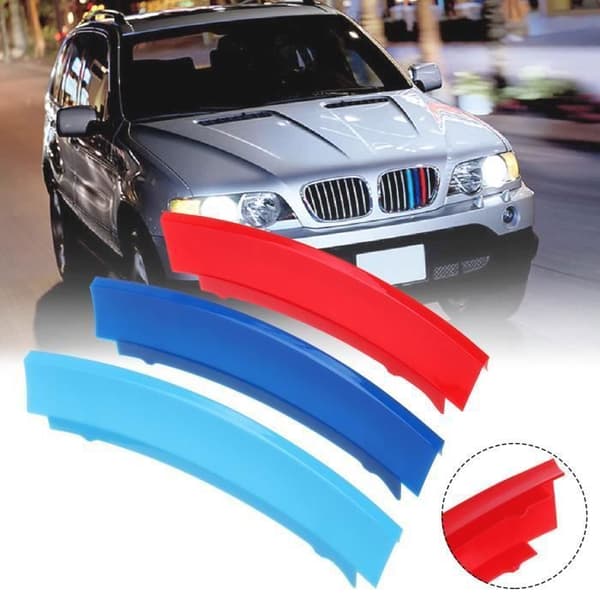3PCS M-Band Clips Grillskydd för BMW X5 E53 2000-2006