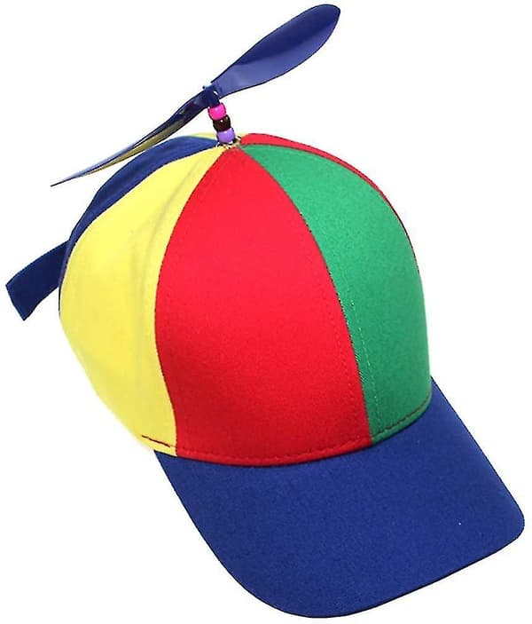 Baseballcaps for voksne, avtakbar propell baseballcaps lue