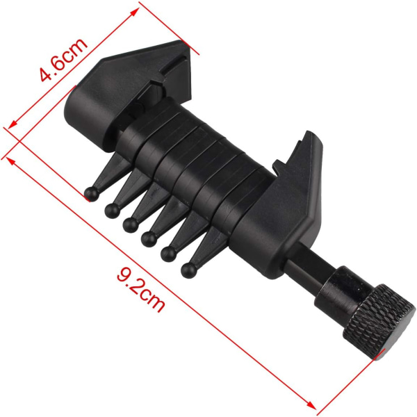 Multifunktionell Capo Gitarr Capo Öppen Individuellt Variabel Stämning Gitarr Transponering Gitarr Tonändringsenhet Simulera Ackord