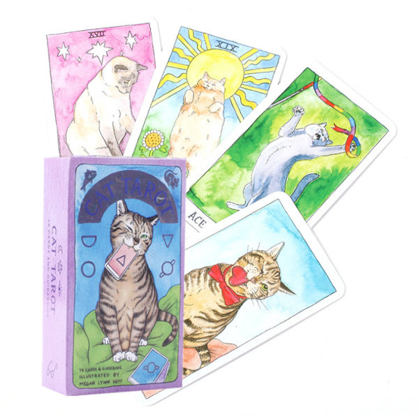 Pagan Cat Tarotkort - Miniversion