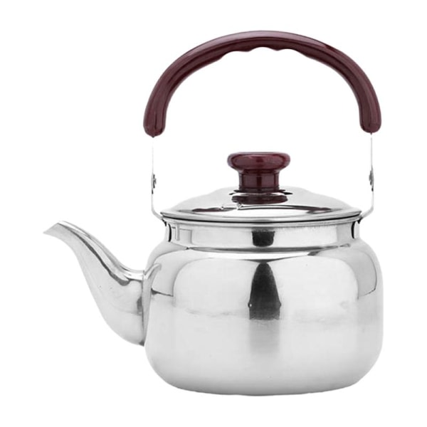 Ruostumattomasta teräksestä valmistettu teekannu Keittiön teekannu Metalli liesi Tee