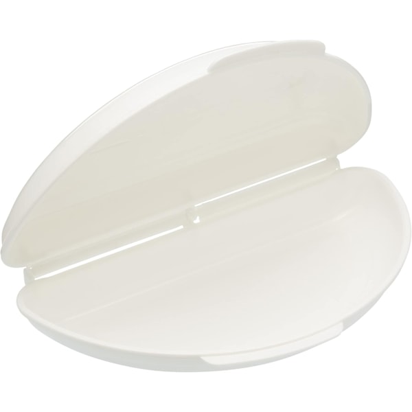 Mikrovågsugns Omelettmakare, Äggkokare, Lättrengjord Plast, 21 x 15 cm, Vit