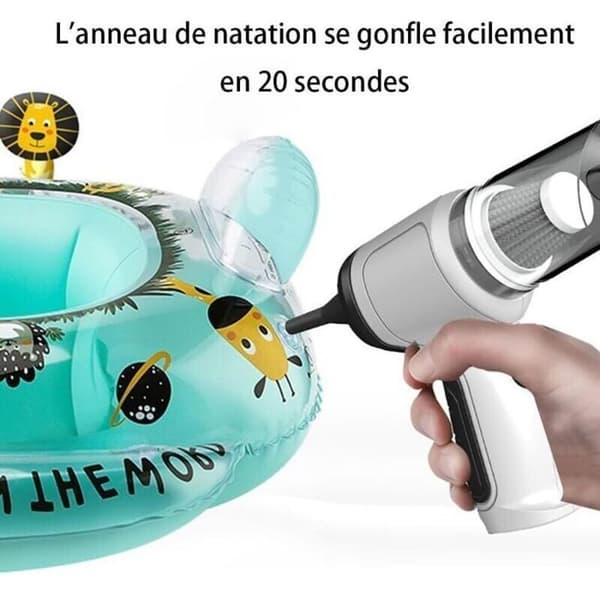 Sladdlös bildammsugare - Kraftfull - Bärbar - Rengöring av djurhår - Lång batteritid