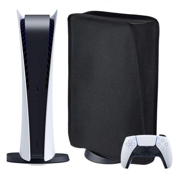 PS5-konsolin cover PS5-pölysuoja, joka on suunniteltu erityisesti Playstation 5 -konsolilevyversiolle ja Digital Editionille