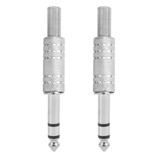 Stereo-urosliitin, 6,35 mm, 2 kpl