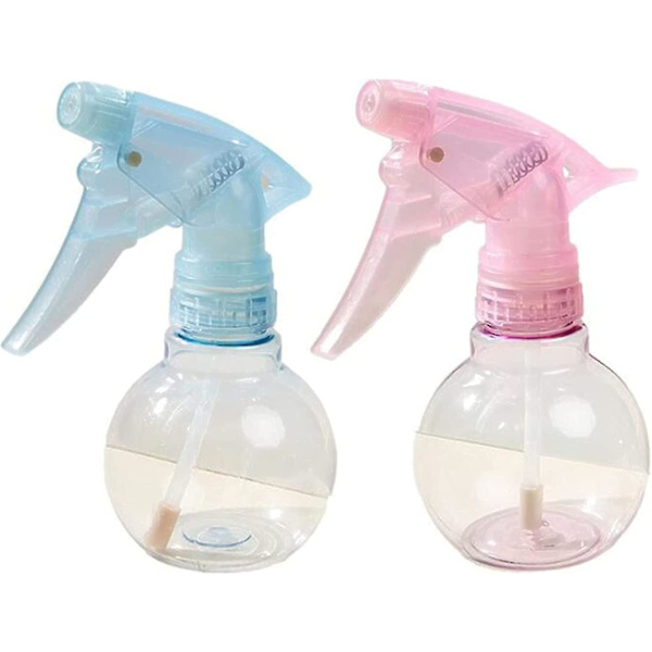 2 st Plast Vatten Handspray För Frisör / Trädgård / Växt Tom Spray