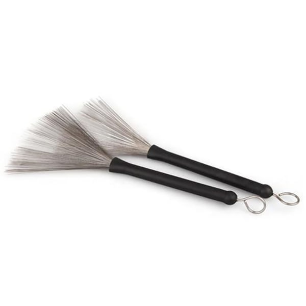 Retractable steel wire jazz drum brushes 32 cm drum stick percussion with plastic handle Music accessories