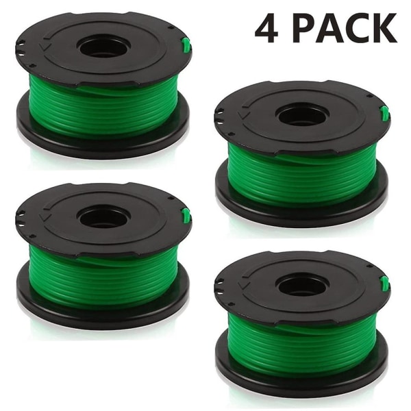 Kompatibel 1/4/6 Pack Gressklipperhode Svart & Decker Sf-080 Spole 1 Pack