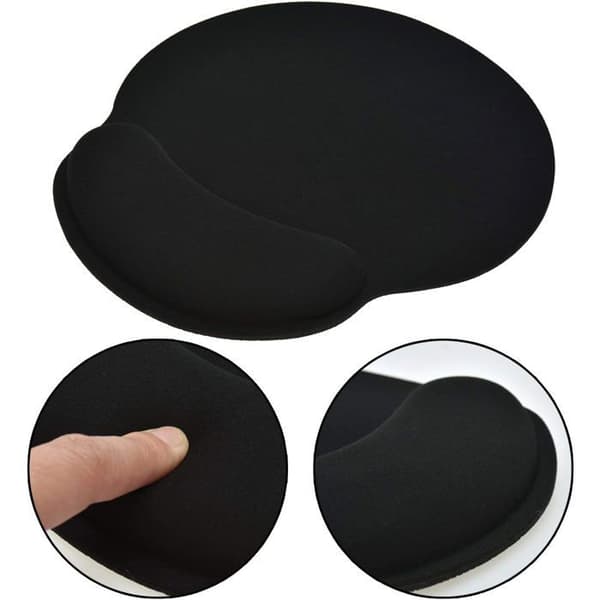 Musematte med håndleddsstøtte i gel, komfortabel ergonomisk håndleddsstøtte