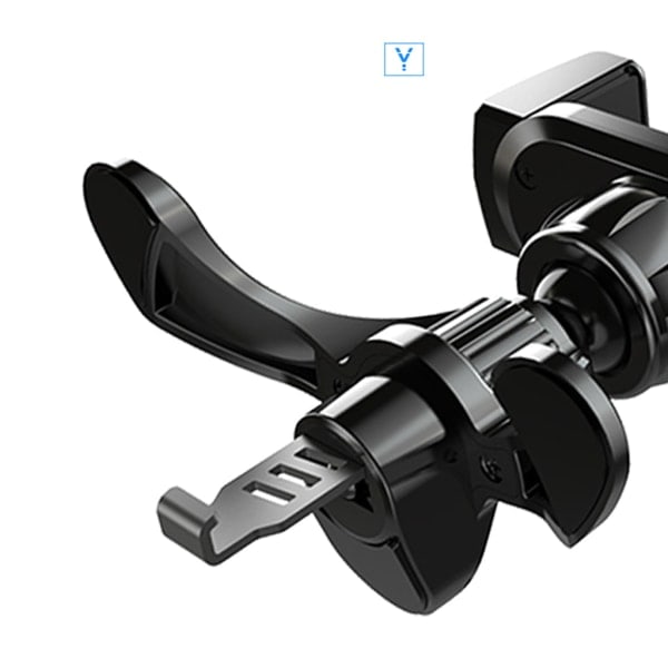 Bil Luftventilationsmontering Klemmeadapter Universal 17mm Kugle til Hovedtelefonholder