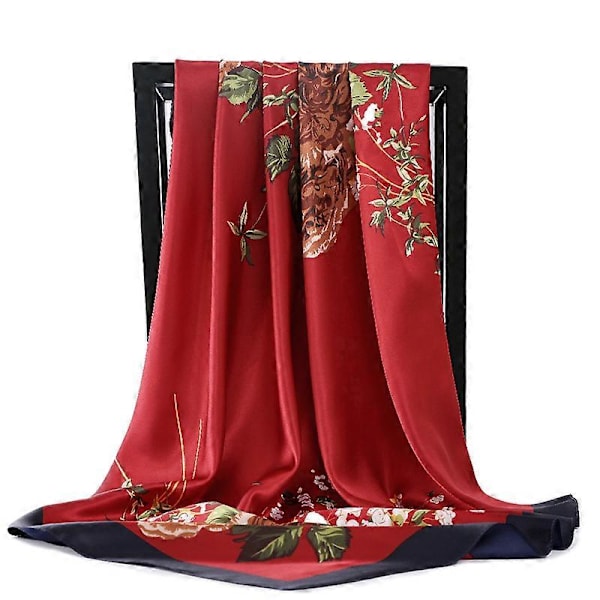 Lyxiga Märkesvarumärken Kvinnors Siden Scarves | Lyxiga Märkesvarumärken Kvinnors Scarf Siden - 90 90cm Lyx 62 90X90cm