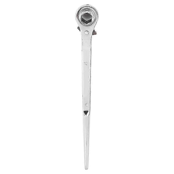 Bidirektionel stålskraldenøgle 17-19 mm spids hale