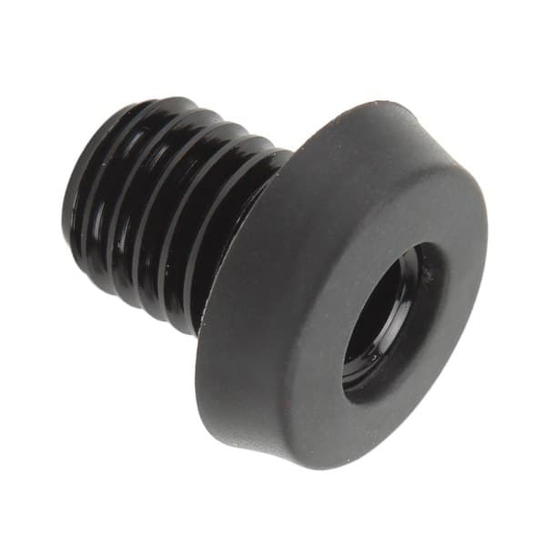 Pool kø hylster aluminiumlegering plast bagprop billard kø bumper beskytter sort