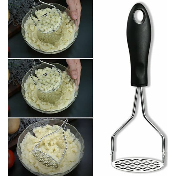 Potatispress för kök i rostfritt stål Küchenprofi handtag potatispress