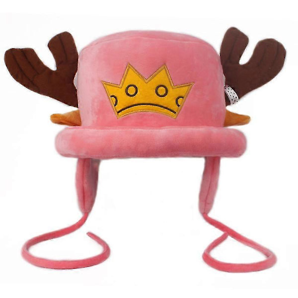 Søde Anime Hatte Tony Chopper Cosplay Plys Hat Rekvisitter Unisex Varme Vinterhuer Halloween Julegave 1