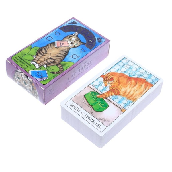 Pagan Cat Tarotkort - Miniversion