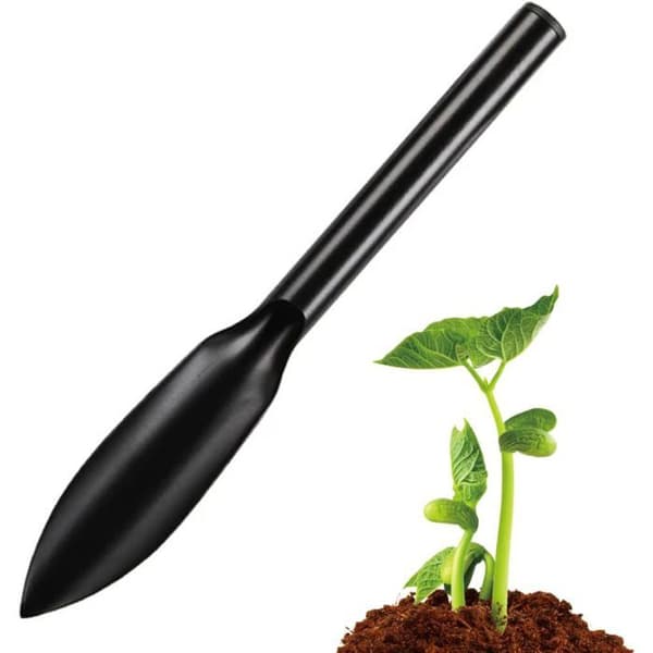 Trädgårdsspade Handspade för plantering, ogräsrensning, flyttning, utjämning, grävning och plantering (32 cm x 5 cm)