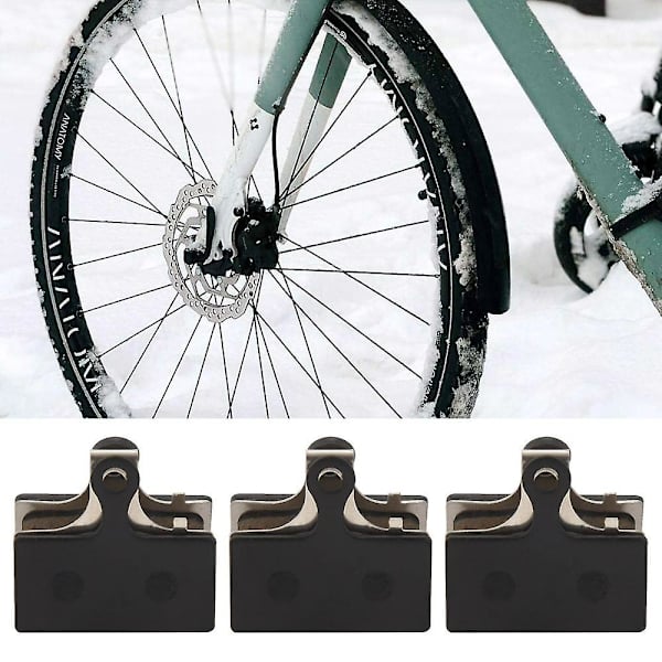 6 par MTB cykel bremseklodser kompatibel med Shimano Xtr Br-m9000 9020 987 988