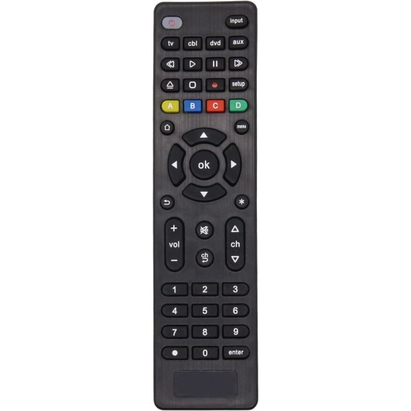 Smart TV universal fjernkontroll, kompatibel med alle store merker og modeller av AV-utstyr til hjemmet