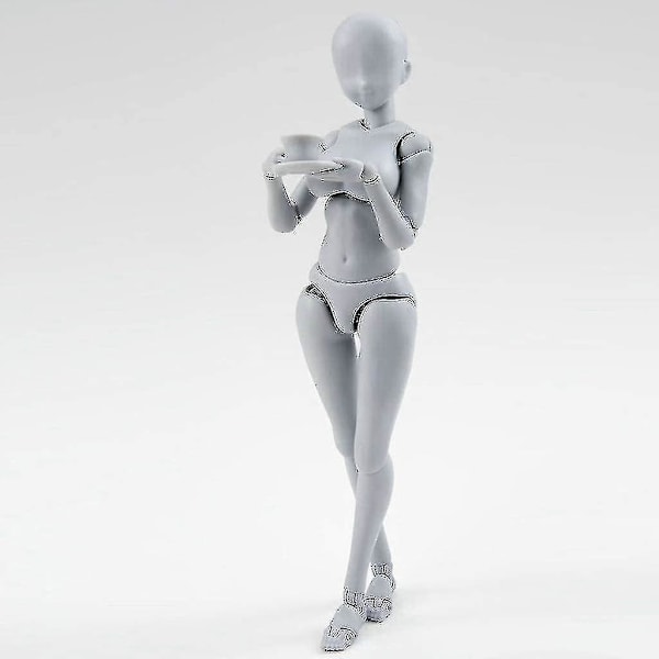 Action Figure -piirustusmalli, piirustushahmoja taiteilijoille Action Figure -malli ihmismannekiini mies nainen 8.46 x 7.09 x 1.85 inches Female
