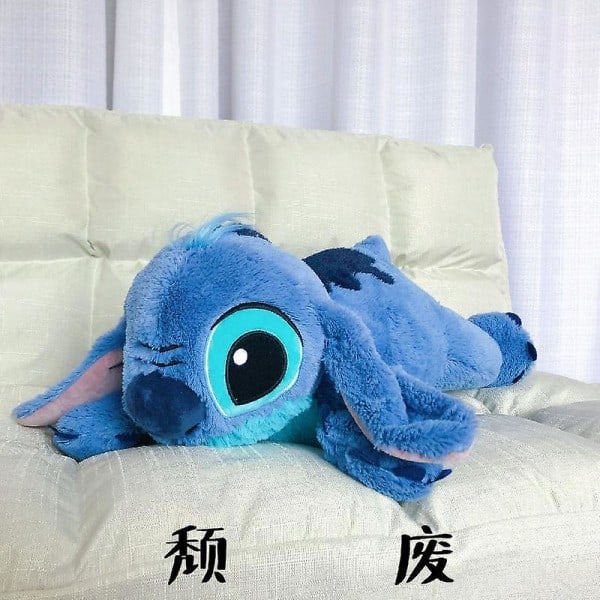 Disney Lilo och Stitch stora plyschdjur leksaker kudde med anime för sovande barn dockor flicka barn födelsedagspresent 60cm Stitch