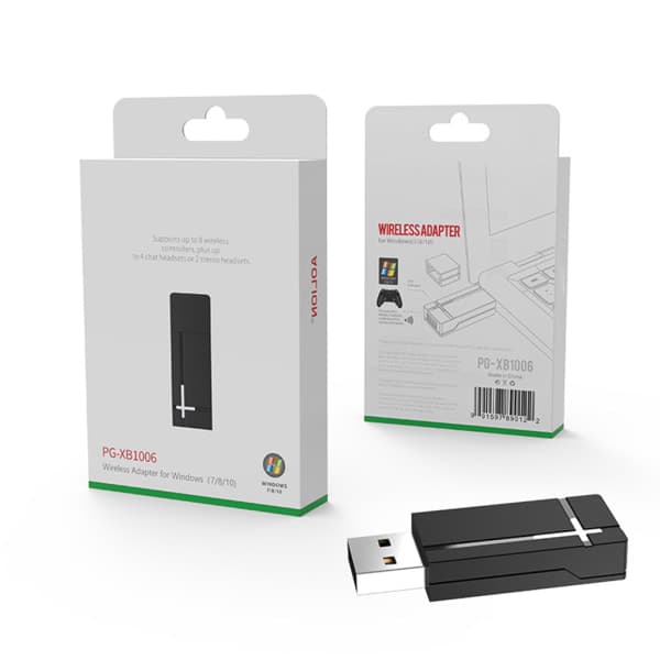 2.4G PC trådløs adapter USB-mottaker for Xbox One trådløs kontrolleradapter for Windows 7/8/10 bærbare PC-konverter
