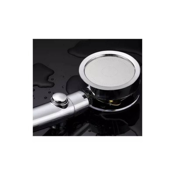 Booster Duschhuvud med Propeller (med Filter) - Turbo Silver
