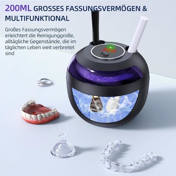 Mini Foodprocessor, 300 ml Babyblender, Mini Elektrisk Hakker, med USB-opladning