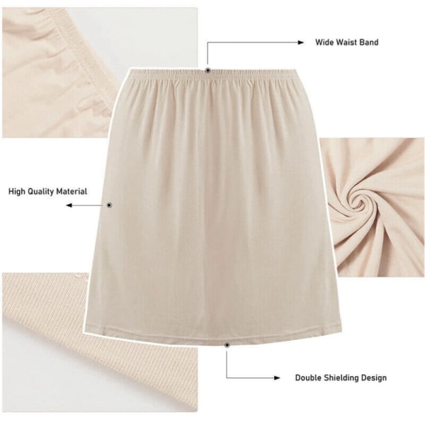 Petticoat Underskørter SORT Beige 40cm-40cm