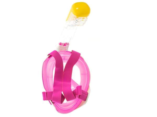 Full Face Snorkel Mask - Snorkling S/M Rosa