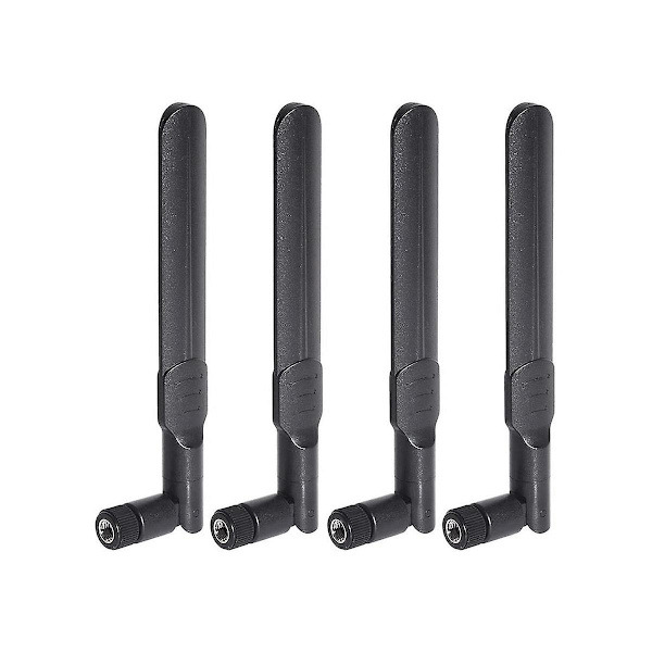 4 st Dual Band Wifi-antenn 2,4 GHz 5 GHz 5,8 GHz 8dBi Mimo Rp-sma Hane-antenn för Wifi-router Trådlös