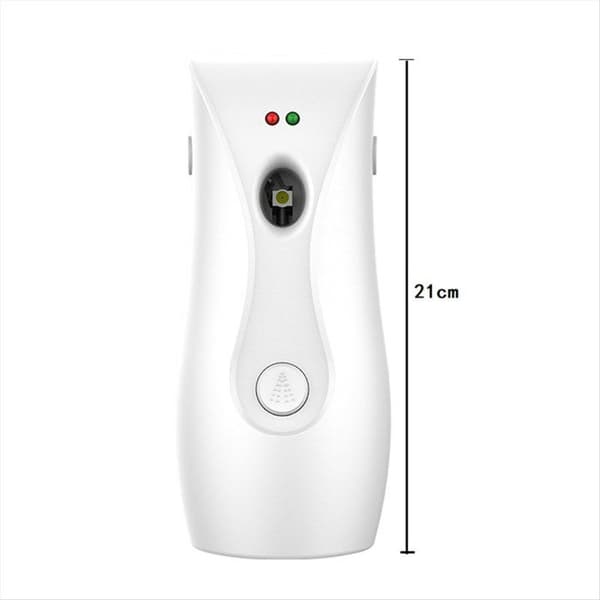 Automatiska luftfräschare (2-pack), aerosolsprutor, vägg- eller golvmonterade, justerbar timer