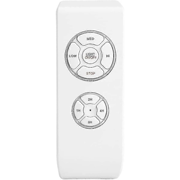 Universal Takvifte Fjernkontrollsett 4 Timere 3 Hastigheter Lampe  Tidsstyring Trådløs Bryter