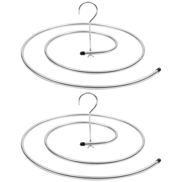2 stk Sammenleggbart oppvaskstativ Spiraltørkehenger Drypptørkehenger Kluttørkestativ Stativ Spiralhenger